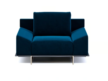 IPANEMA - Fabric armchair with armrests by Paolo Castelli - view 2